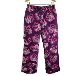 SNOZU Glacier Shield Insulation Womens Pink Snowboarding Snow Pants Size Small